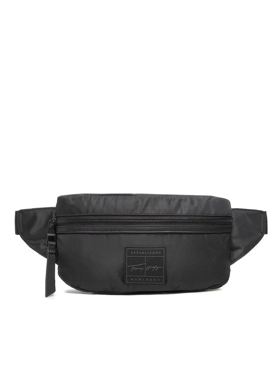 Tommy Hilfiger Sac banane Th Signature Crossbody AM0AM08450 Noir 3 Tommy Hilfiger Sac banane Th Signature Crossbody AM0AM08450 Noir