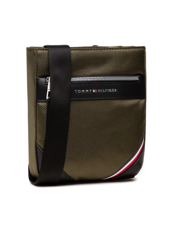 Tommy Hilfiger Sacoche 1985 Nylon Mini Crossover AM0AM08445 Vert 4 Tommy Hilfiger Sacoche 1985 Nylon Mini Crossover AM0AM08445 Vert – Image 2