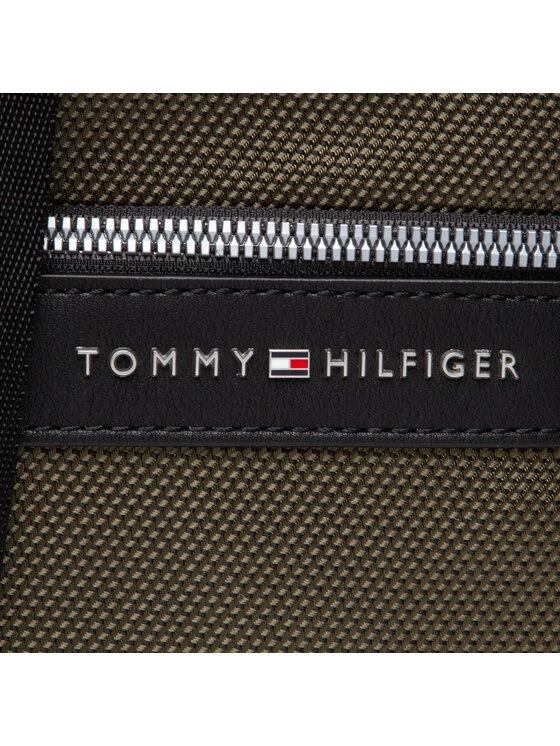 Tommy Hilfiger Sacoche 1985 Nylon Mini Crossover AM0AM08445 Vert 5 Tommy Hilfiger Sacoche 1985 Nylon Mini Crossover AM0AM08445 Vert – Image 3