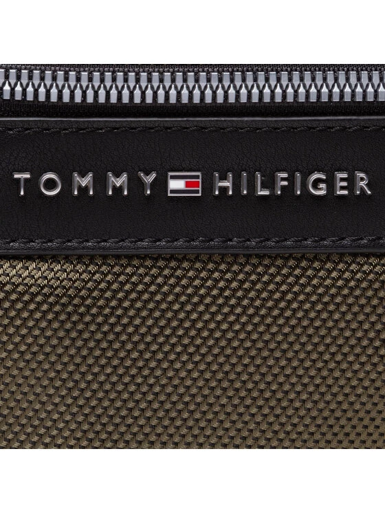 Tommy Hilfiger Sacoche 1985 Nylon Mini Reporter AM0AM08444 Vert 4 Tommy Hilfiger Sacoche 1985 Nylon Mini Reporter AM0AM08444 Vert – Image 2