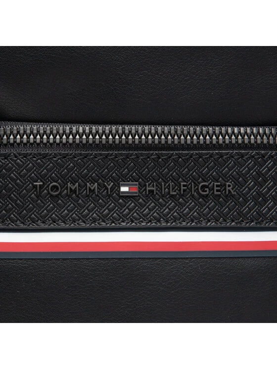 Tommy Hilfiger Sacoche 1985 Pu Mini Reporter AM0AM09265 Noir 4 Tommy Hilfiger Sacoche 1985 Pu Mini Reporter AM0AM09265 Noir – Image 2