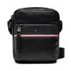 Tommy Hilfiger Sacoche 1985 Pu Mini Reporter AM0AM09265 Noir -France Sacs banane et sacoches hommes Soldes Boutique tommy hilfiger sacoche 1985 pu mini reporter am0am09265 noir