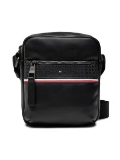 Tommy Hilfiger Sacoche 1985 Pu Mini Reporter AM0AM09265 Noir