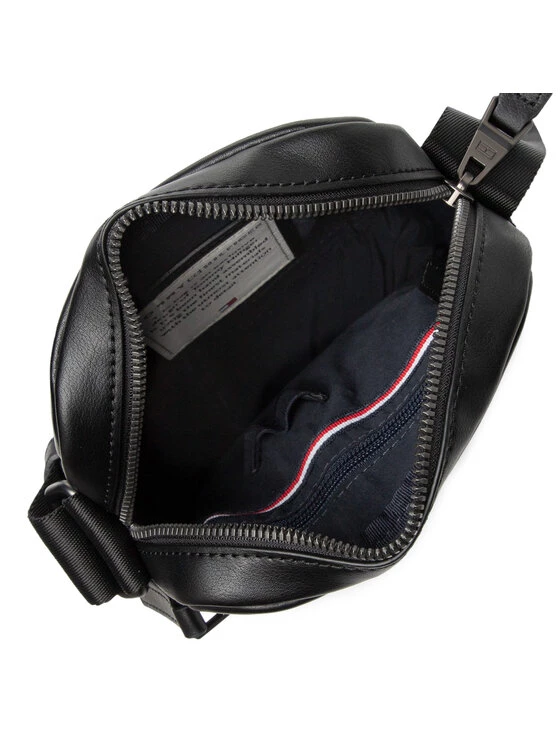 Tommy Hilfiger Sacoche 1985 Pu Mini Reporter AM0AM09265 Noir 7 Tommy Hilfiger Sacoche 1985 Pu Mini Reporter AM0AM09265 Noir – Image 5