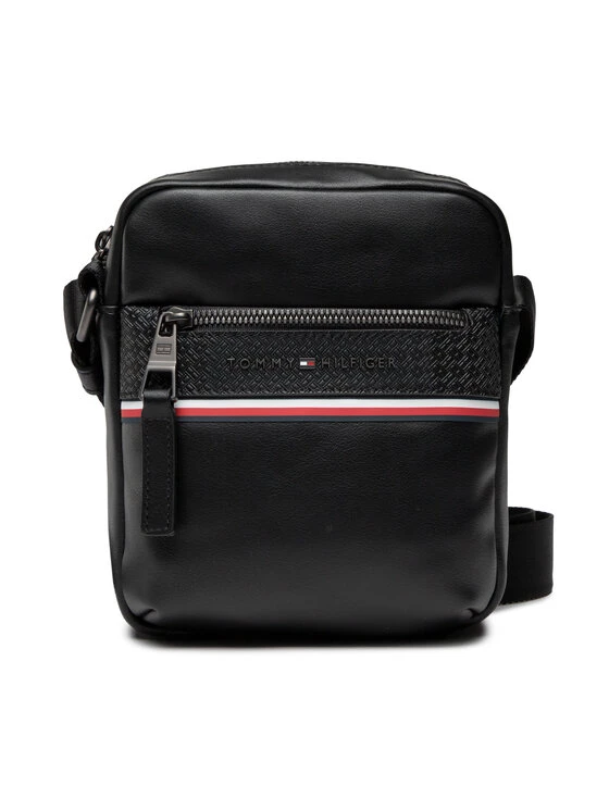 Tommy Hilfiger Sacoche 1985 Pu Mini Reporter AM0AM09265 Noir 3 Tommy Hilfiger Sacoche 1985 Pu Mini Reporter AM0AM09265 Noir