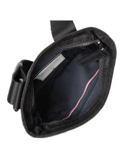 Tommy Hilfiger Sacoche 1995 Mini Crossover AM0AM09268 Noir -France Sacs banane et sacoches hommes Soldes Boutique tommy hilfiger sacoche 1995 mini crossover am0am09268 noir 3