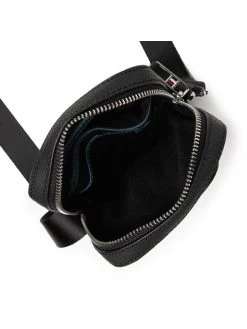 Tommy Hilfiger Sacoche Business Leather Slim Reporter AM0AM10334 Noir -France Sacs banane et sacoches hommes Soldes Boutique tommy hilfiger sacoche business leather slim reporter am0am10334 noir 4