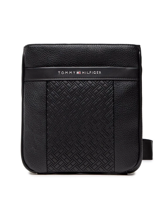Tommy Hilfiger Sacoche Central Mini Crossover AM0AM09248 Noir 3 Tommy Hilfiger Sacoche Central Mini Crossover AM0AM09248 Noir