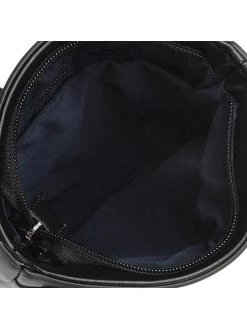 Tommy Hilfiger Sacoche Midtown Pu Mini Crossover AM0AM09546 Noir -France Sacs banane et sacoches hommes Soldes Boutique tommy hilfiger sacoche midtown pu mini crossover am0am09546 noir 3