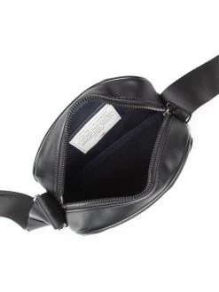 Tommy Hilfiger Sacoche Midtown Pu Mini Reporter AM0AM09547 Noir -France Sacs banane et sacoches hommes Soldes Boutique tommy hilfiger sacoche midtown pu mini reporter am0am09547 noir 4