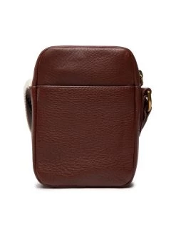 Tommy Hilfiger Sacoche Premium Leather Mini Crossover AM0AM08455 Marron -France Sacs banane et sacoches hommes Soldes Boutique tommy hilfiger sacoche premium leather mini crossover am0am08455 marron 4