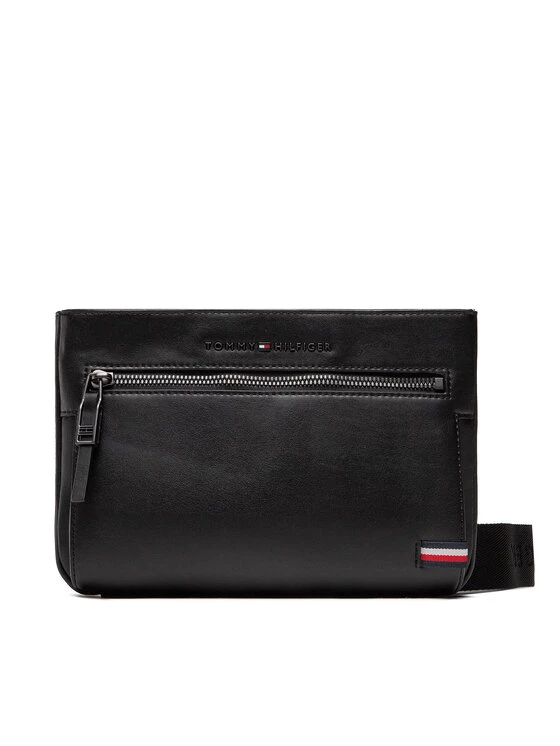 Tommy Hilfiger Sacoche Th Cactus Ew Reporter AM0AM09254 Noir 3 Tommy Hilfiger Sacoche Th Cactus Ew Reporter AM0AM09254 Noir