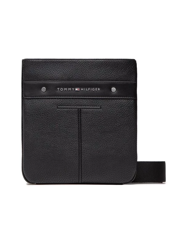 Tommy Hilfiger Sacoche Th Central Mini Crossover AM0AM10565 Noir 3 Tommy Hilfiger Sacoche Th Central Mini Crossover AM0AM10565 Noir