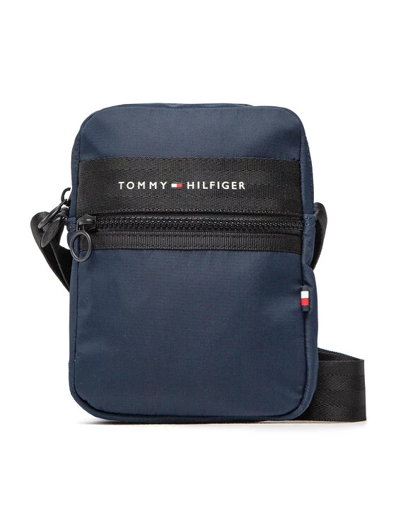 Tommy Hilfiger Sacoche Th Horizon Mini Reporter AM0AM10262 Bleu marine 3 Tommy Hilfiger Sacoche Th Horizon Mini Reporter AM0AM10262 Bleu marine