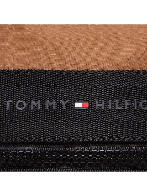 Tommy Hilfiger Sacoche Th Horizon Mini Reporter AM0AM10262 Marron 4 Tommy Hilfiger Sacoche Th Horizon Mini Reporter AM0AM10262 Marron – Image 2