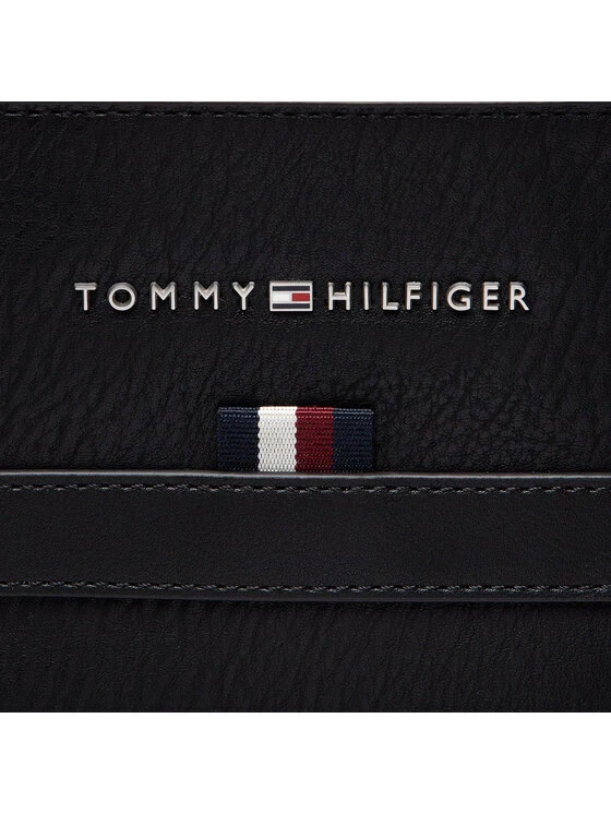 Tommy Hilfiger Sacoche Th Transit Pu Mini Crossover AM0AM10304 Noir 4 Tommy Hilfiger Sacoche Th Transit Pu Mini Crossover AM0AM10304 Noir – Image 2