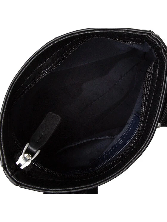 Tommy Hilfiger Sacoche Th Transit Pu Mini Crossover AM0AM10304 Noir 6 Tommy Hilfiger Sacoche Th Transit Pu Mini Crossover AM0AM10304 Noir – Image 4