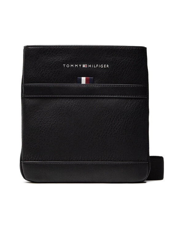 Tommy Hilfiger Sacoche Th Transit Pu Mini Crossover AM0AM10304 Noir 3 Tommy Hilfiger Sacoche Th Transit Pu Mini Crossover AM0AM10304 Noir