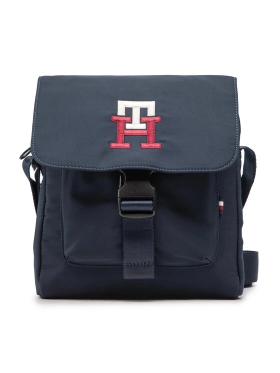 Tommy Hilfiger Sacoche Th Twilight Mini Messenger AM0AM10548 Bleu marine 3 Tommy Hilfiger Sacoche Th Twilight Mini Messenger AM0AM10548 Bleu marine