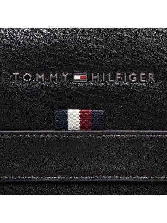 Tommy Hilfiger Sacoche Transit Pu Mini Reporter AM0AM10303 Noir 4 Tommy Hilfiger Sacoche Transit Pu Mini Reporter AM0AM10303 Noir – Image 2