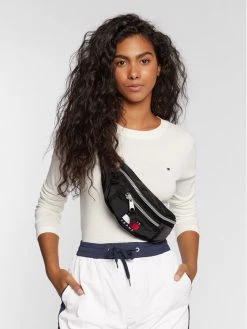 Tommy Jeans Sac banane Tj Heritage Bumbag AM0AM08856 Noir -France Sacs banane et sacoches hommes Soldes Boutique tommy jeans sac banane tj heritage bumbag am0am08856 noir 5