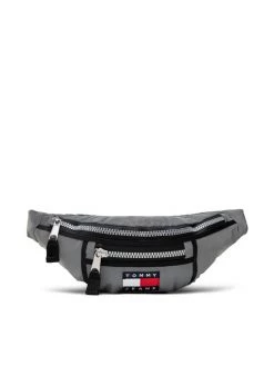 Tommy Jeans Sac banane Tjm Heritage Bumbag Stmt AM0AM08194 Gris
