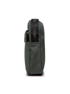 Tommy Jeans Sacoche Tjm Essential Reporter AM0AM08645 Vert -France Sacs banane et sacoches hommes Soldes Boutique tommy jeans sacoche tjm essential reporter am0am08645 vert 2