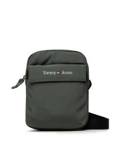Tommy Jeans Sacoche Tjm Essential Reporter AM0AM08645 Vert