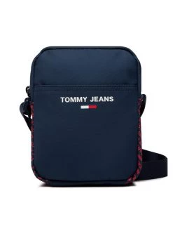 Tommy Jeans Sacoche Tjm Essential Twist Reporter AM0AM08842 Bleu marine