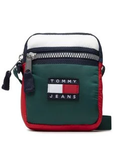 Tommy Jeans Sacoche Tjm Heritage Reporter AM0AM09727 Vert
