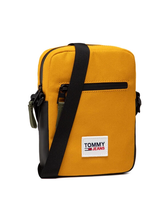 Tommy Jeans Sacoche Tjm Urban Essentials Reporter AM0AM06873 Jaune 3 Tommy Jeans Sacoche Tjm Urban Essentials Reporter AM0AM06873 Jaune