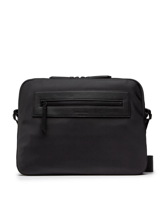 Trussardi Sac Zenith Messenger 71B00346 Noir 3 Trussardi Sac Zenith Messenger 71B00346 Noir