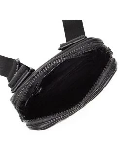 Trussardi Sacoche 71B00354 Noir -France Sacs banane et sacoches hommes Soldes Boutique trussardi sacoche 71b00354 noir 3