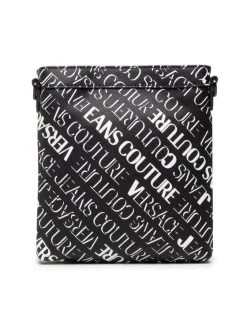 Versace Jeans Couture Sacoche 73YA4B45 Noir -France Sacs banane et sacoches hommes Soldes Boutique versace jeans couture sacoche 73ya4b45 noir 3