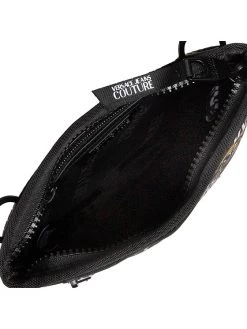 Versace Jeans Couture Sacoche 73YA4BF3 Noir -France Sacs banane et sacoches hommes Soldes Boutique versace jeans couture sacoche 73ya4bf3 noir 4