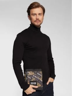 Versace Jeans Couture Sacoche 73YA4BF3 Noir -France Sacs banane et sacoches hommes Soldes Boutique versace jeans couture sacoche 73ya4bf3 noir 5