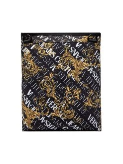 Versace Jeans Couture Sacoche 73YA4BF4 Noir -France Sacs banane et sacoches hommes Soldes Boutique versace jeans couture sacoche 73ya4bf4 noir 3